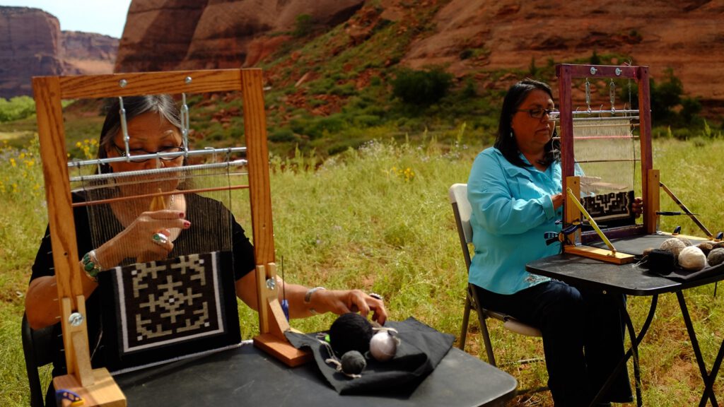 alt Teller Sisters Weaving