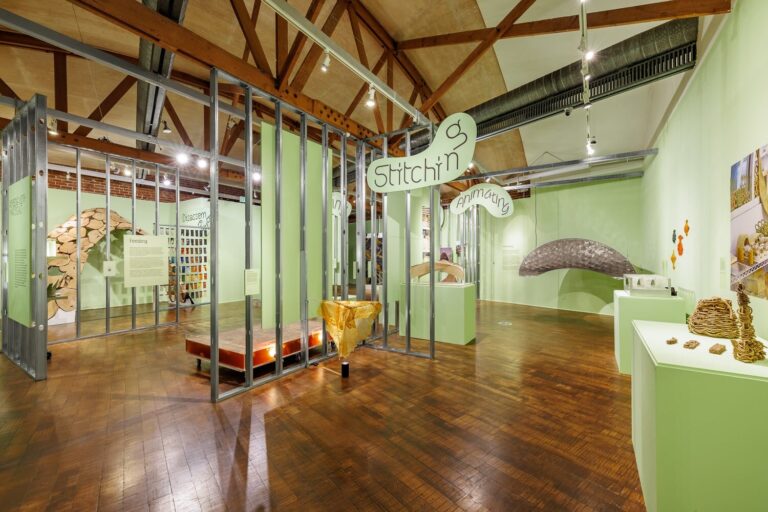 Material Acts: Experimentation in Architecture and Design Material Acts installation view, 2025. Photo courtesy of Craft Contemporary, Los Angeles. Exhibition Installation Image: Marc Walker.