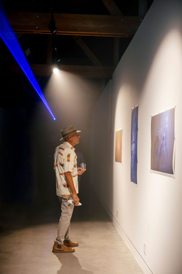 In Search of Light Exhibition opening. Second Floor Media