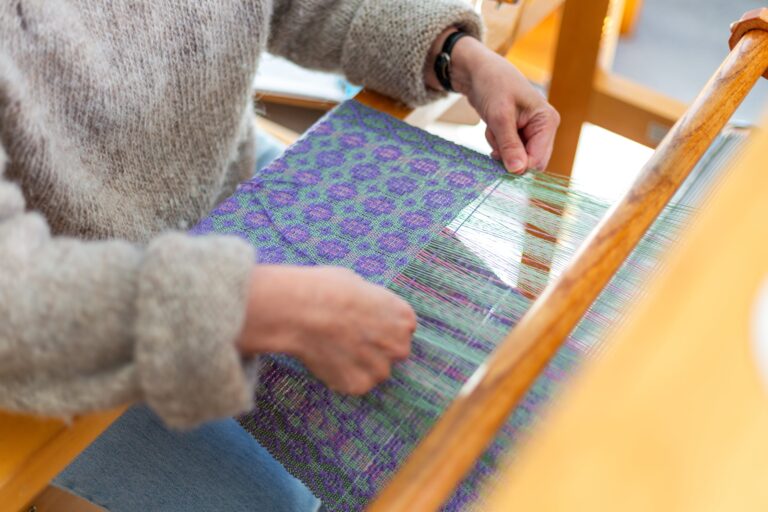 League Fiber artist Kate Kilgus League Fiber artist Kate Kilgus. Windwood Productions, LLC