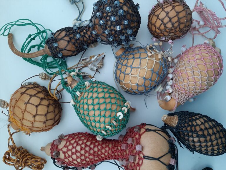 Knotless Netting Mini Workshop Knotless Netting Mini Workshop. Photo by Jennifer Tang Limon