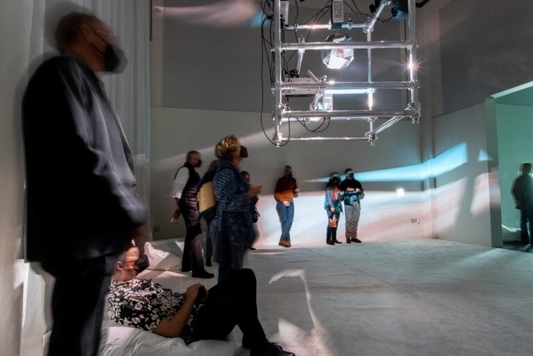 Installation view, "Proxistant Vision", 2022. Museum of Craft and Design. Image courtesy of Dallis Willard.