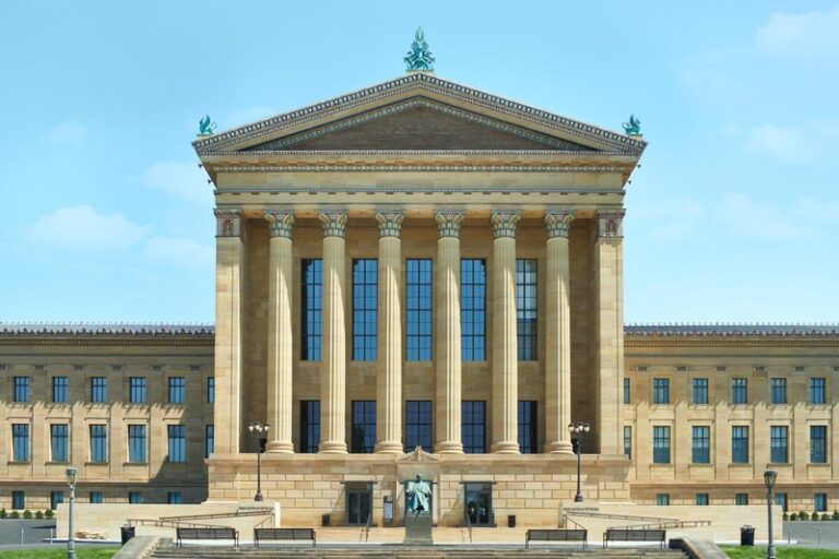 Philadelphia Museum of Art, West Entrance Robbi and Bruce Toll Terrace Philadelphia Museum of Art, West Entrance Robbi and Bruce Toll Terrace. Philadelphia Museum of Art