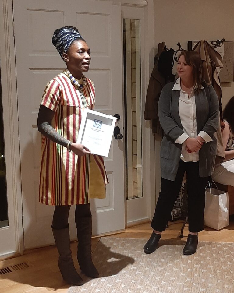 2023 Chrysalis emerging artist award winner Krystle Lemonias. courtesy of JRACraft