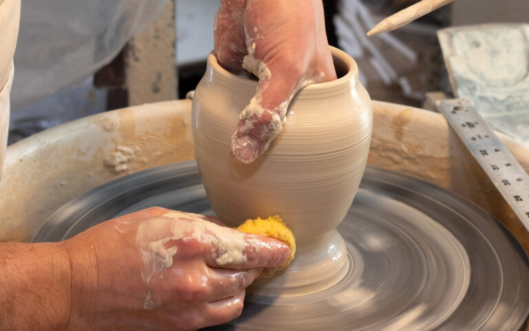 Ephraim Pottery Throwing Process. Ephraim Pottery