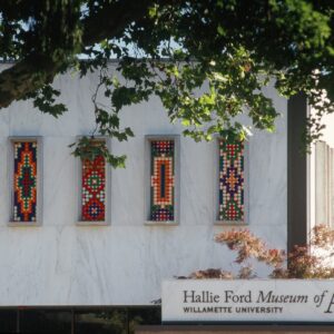 Hallie Ford Museum of Art exterior. courtesy of the Hallie Ford Museum of Art, Willamette University