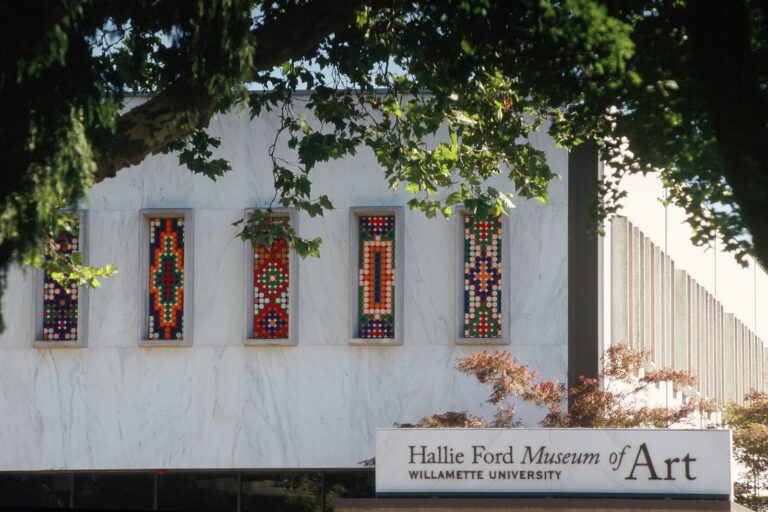 Hallie Ford Museum of Art exterior. courtesy of the Hallie Ford Museum of Art, Willamette University