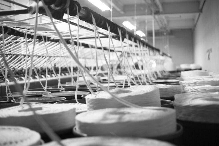 Spinning cotton. Spinning cotton. Rinne Allen