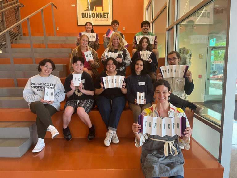 Lenticular accordion books with AB Gorham. Jay Fox