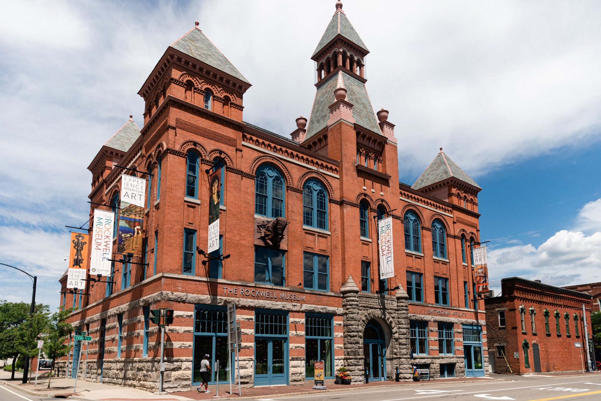 Experience American art at The Rockwell Museum, A Smithsonian Affiliate in Downtown Corning. Allison Usavage Photography, 2023.