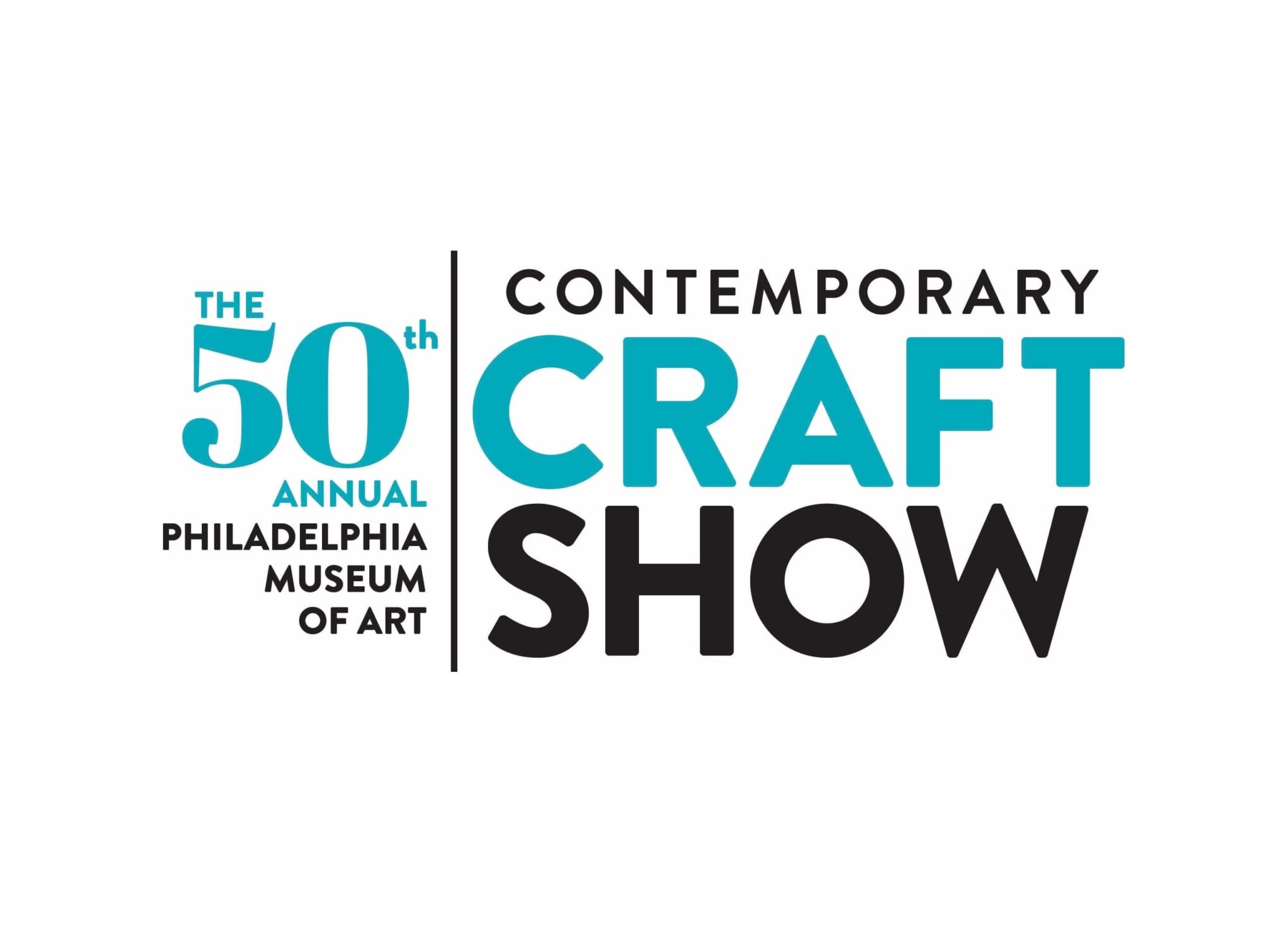 PCS Contemporary Craft Show 50th Annual Show logo PCS Contemporary Craft Show 50th Annual Show logo