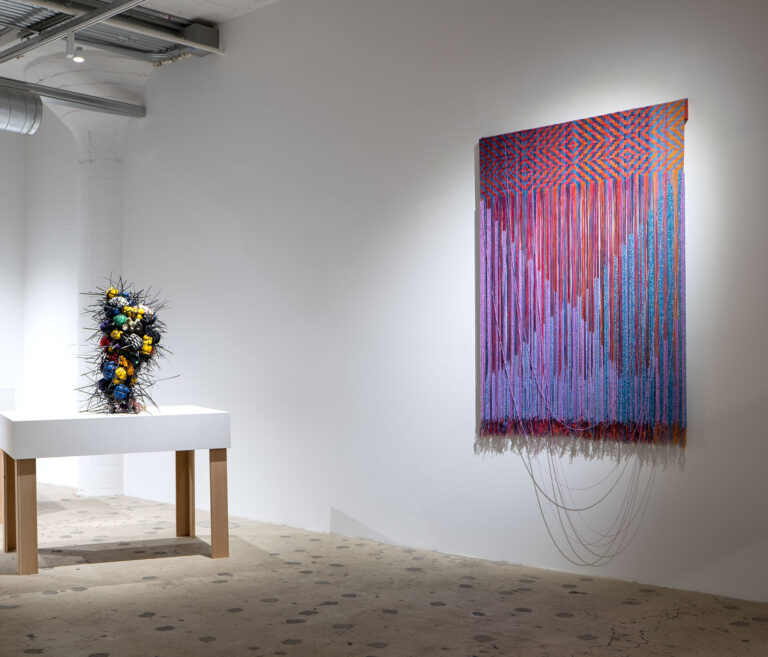 Exhibition: A Chorus of Twisted Threads. photo: Patricia Sweetow Gallery