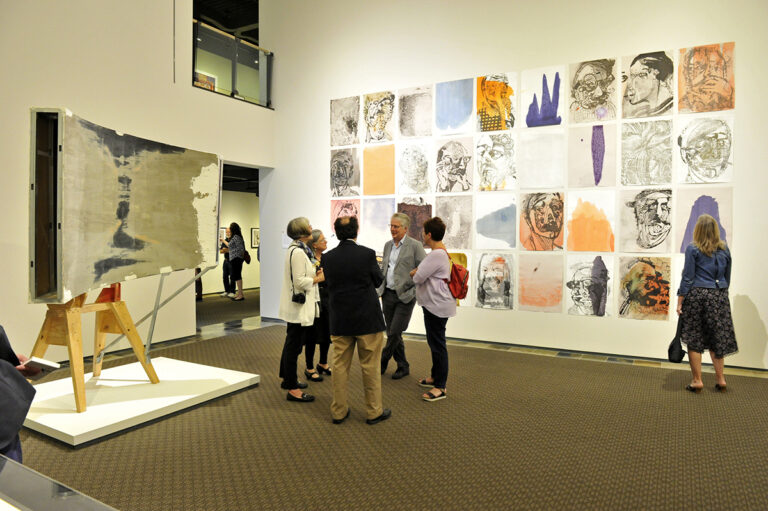 Reception at Hallie Ford Museum of Art Reception at Hallie Ford Museum of Art. Courtesy of Hallie Ford Museum of Art. Dale Peterson, photographer