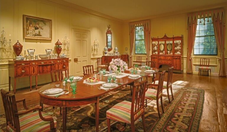 Winterthur du Pont Dining Room Winterthur du Pont Dining Room. courtesy of Winterthur