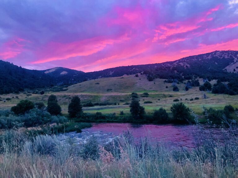 The Bear River at Sunset. Lisa Duskin-Geode