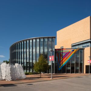 The beautifully designed International Quilt Museum, Lincoln, NE. Photo by Larry Gawell