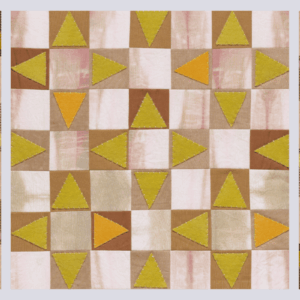 A digital collage of appliqued cotton quilts by the artist Carolyn Hazel Drake. Photo credit: Carolyn Hazel Drake