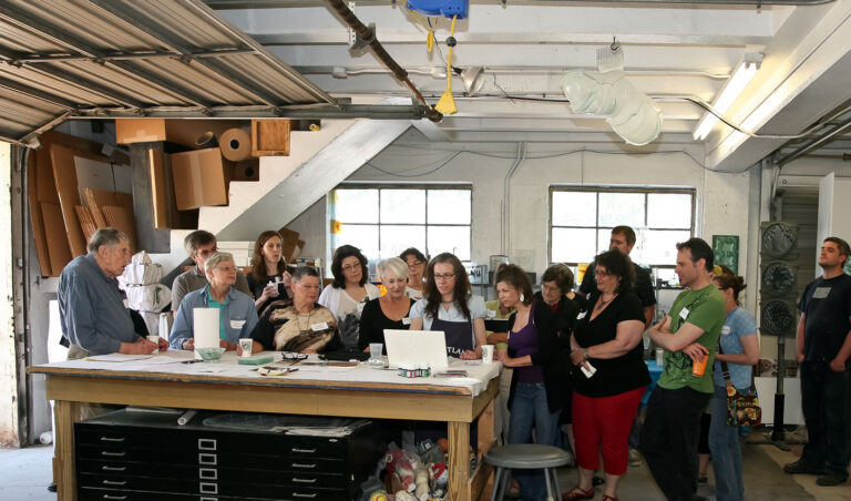 JRACraft Workshop with Judith Schaecter. courtesy of JRACraft