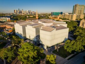 The Nancy and Rich Kinder Building at the Museum of Fine Arts, Houston. Photo by Houston First Corporation.