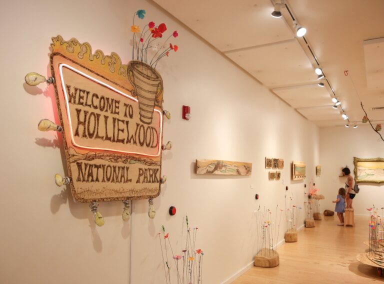 A photo of our “Holliewood” Exhibition in our Middle Gallery featuring work by Hollie Rice A photo of our "Holliewood" Exhibition in our Middle Gallery featuring work by Hollie Rice. Blanca Herrada