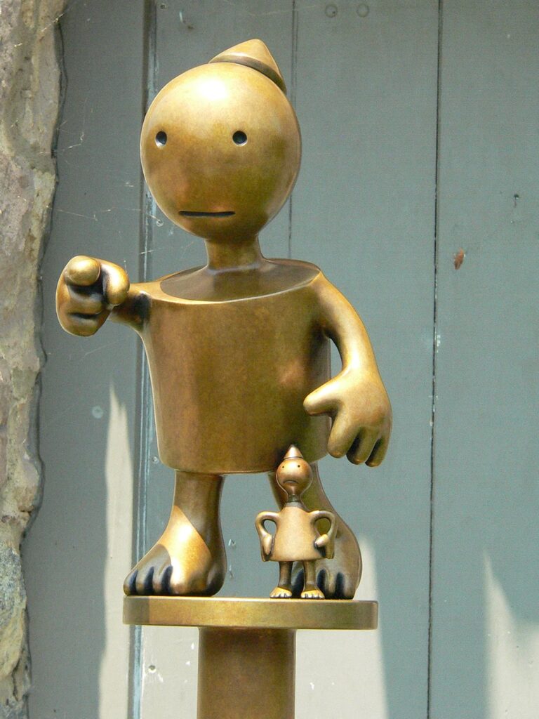 Tom Otterness – New Direction, 2008 Tom Otterness - New Direction, 2008. museum purchase