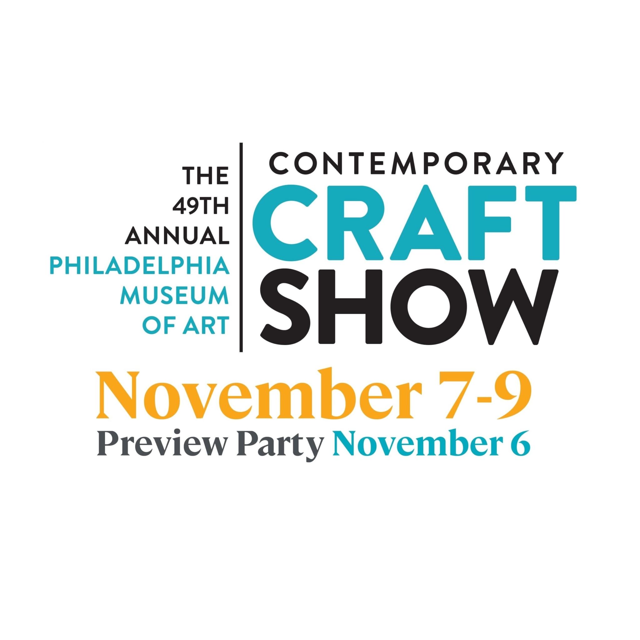 49th Annual Show logo and dates. Designer Kristian Summerer