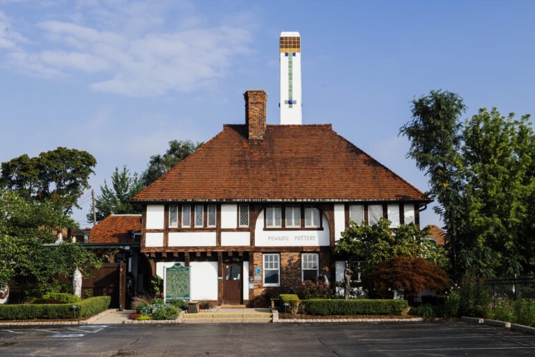 Pewabic Pottery's National Historic Landmark studio building. Pewabic Pottery, Photographer: EEBerger