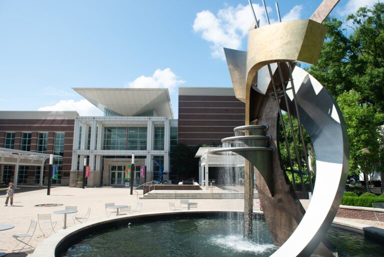 The Columbia Museum of Art overlooking Boyd Plaza in the heart of downtown Columbia, SC. Victor Johnson / The Columbia Museum of Art