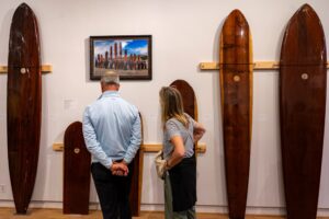 "Princes of Surf", 2025 exhibition at Santa Cruz Museum of Art & History. courtesy of Santa Cruz MAH