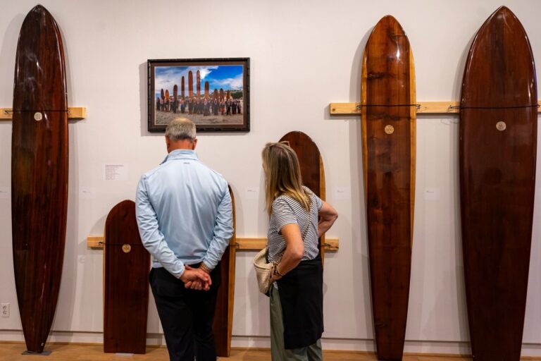 "Princes of Surf", 2025 exhibition at Santa Cruz Museum of Art & History. courtesy of Santa Cruz MAH