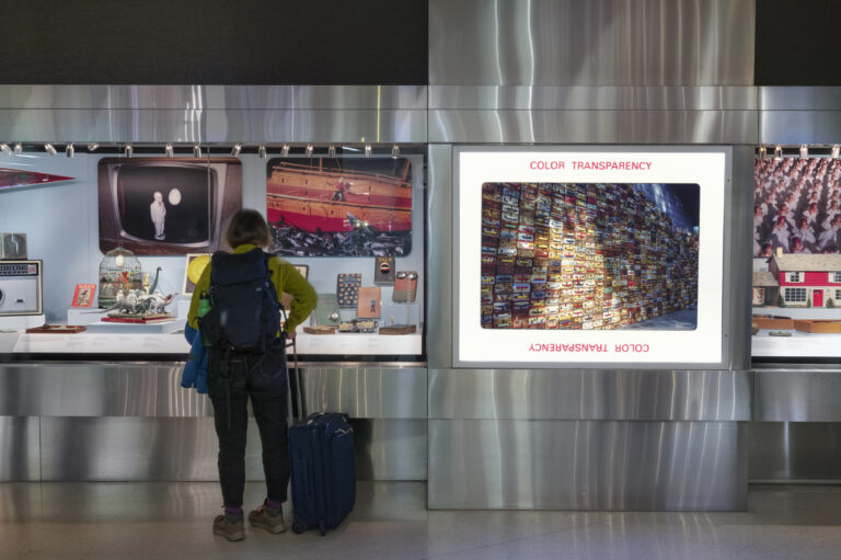 "Recollections… from the Unknown Museum" on display at SFO Museum in Terminal 2. Photo by SFO Museum