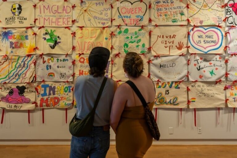 "Threads of Love", 2025 exhibition at Santa Cruz Museum of Art & History. courtesy of Santa Cruz MAH