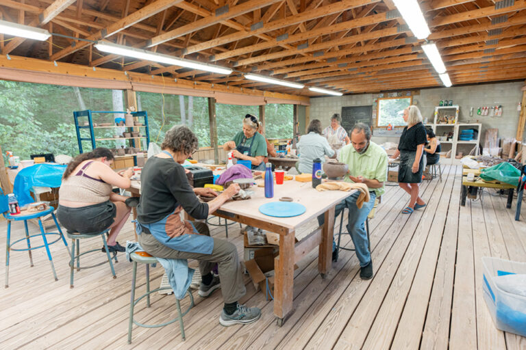 Touchstone Center for Crafts Ceramics Studio. Alex Byers