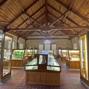 Exhibits at the Wilson Museum feature fine handcrafted work from around the world and spanning thousands of years.