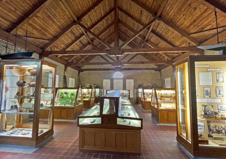 Exhibits at the Wilson Museum feature fine handcrafted work from around the world and spanning thousands of years.