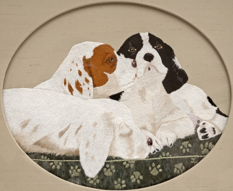 Three Litters by Joyce Houck. Photo by Jennifer Riefenberg