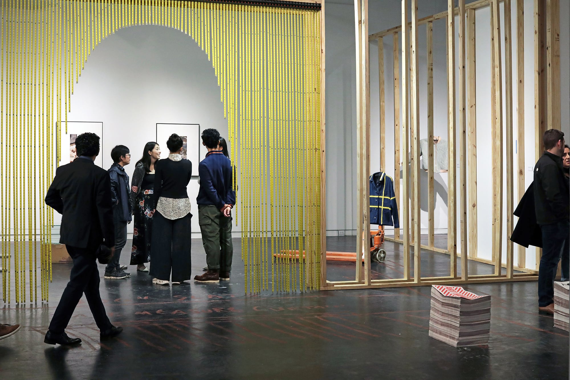 Gallery view of “THIS SIDE UP” at Houston Center for Contemporary Craft. Photo by Kerrisa Treanor. Gallery view of “THIS SIDE UP” at Houston Center for Contemporary Craft. Photo by Kerrisa Treanor.