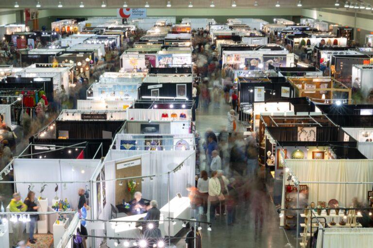 Show floor of American Craft Made Baltimore 2025. Max Franz Show floor of American Craft Made Baltimore 2025. Max Franz