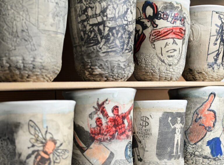 Section from Ehren Tool's "One of Thousands". Courtesy of The Clay Studio