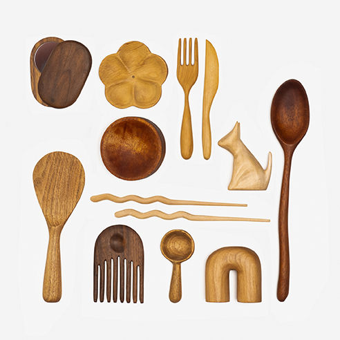 Japanese spoons. Vesterheim