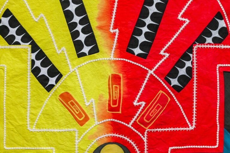 Lisa Alvarado, in collaboration with The Fabric Workshop and Museum, Philadelphia, Talismans for a Theater of Resilience (process image), 2025. Carlos Avendaño Lisa Alvarado, in collaboration with The Fabric Workshop and Museum, Philadelphia, Talismans for a Theater of Resilience (process image), 2025. Carlos Avendaño