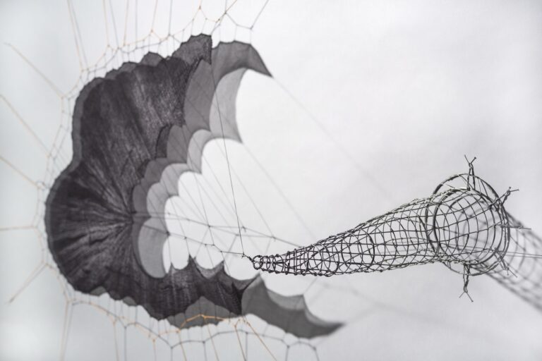 Two Clouds Tower by Mo Kelman. Karen Philippi