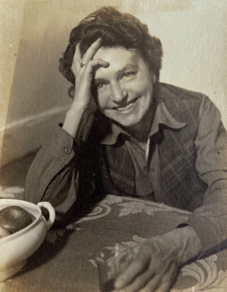 Leticia (Letty) Nofer Esherick. Undated photograph by Consuelo Kanaga. Wharton Esherick Museum Collection.