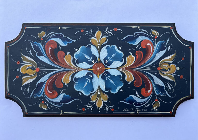 Gudbransdal Style Rosemaling. Vesterheim Gudbransdal Style Rosemaling. Vesterheim