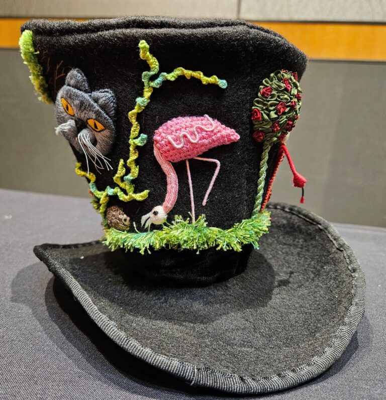 "Right Through the Earth", expertise piece by certification candidate Diane Clark. Denise Beusen