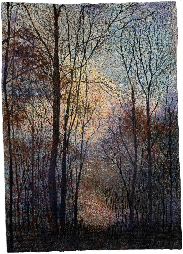 Winter Trees – A Glimmer of Light. Shin-hee Chin