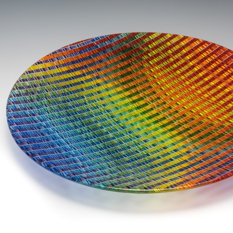 Tapestry© glass plate by Richard Parrish