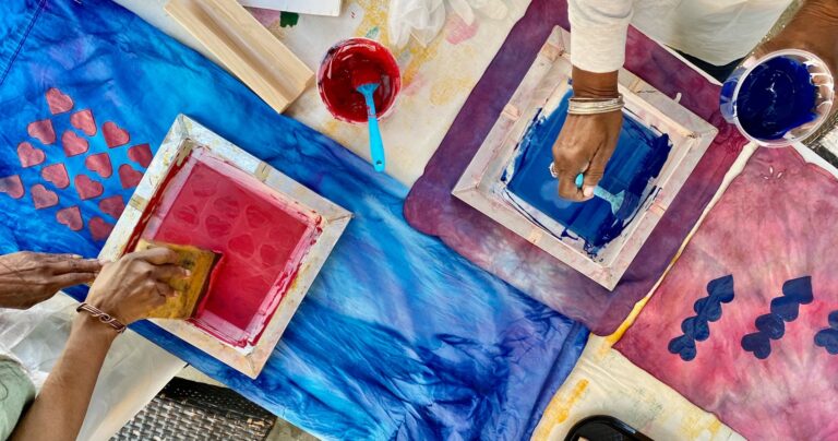 Surface Design Workshop Series at Craft Contemporary Museum. Carrie Burckle