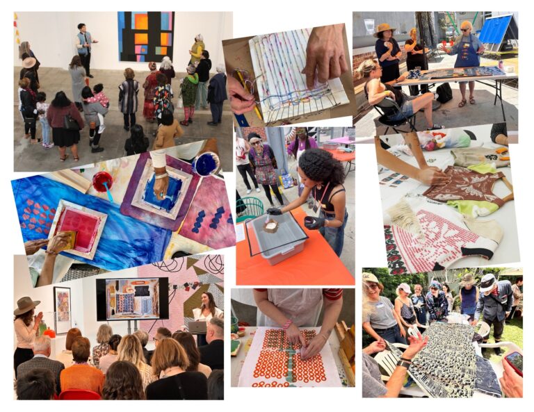 Textile Arts LA Community. Carrie Burckle