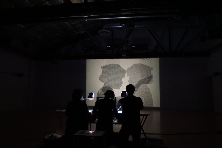 Myra Su, Copy & Paste (2013, 2017). Shadow puppet performance. Myra Su Myra Su, Copy & Paste (2013, 2017). Shadow puppet performance. Myra Su